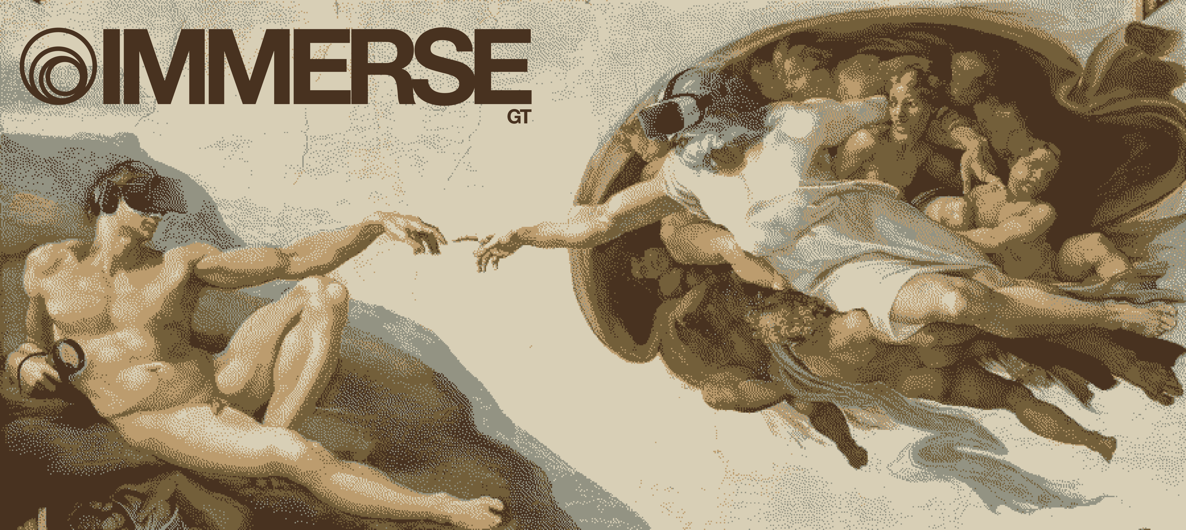 Creation of Adam with IMMERSE GT branding